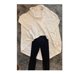 Mono B cowl neck top